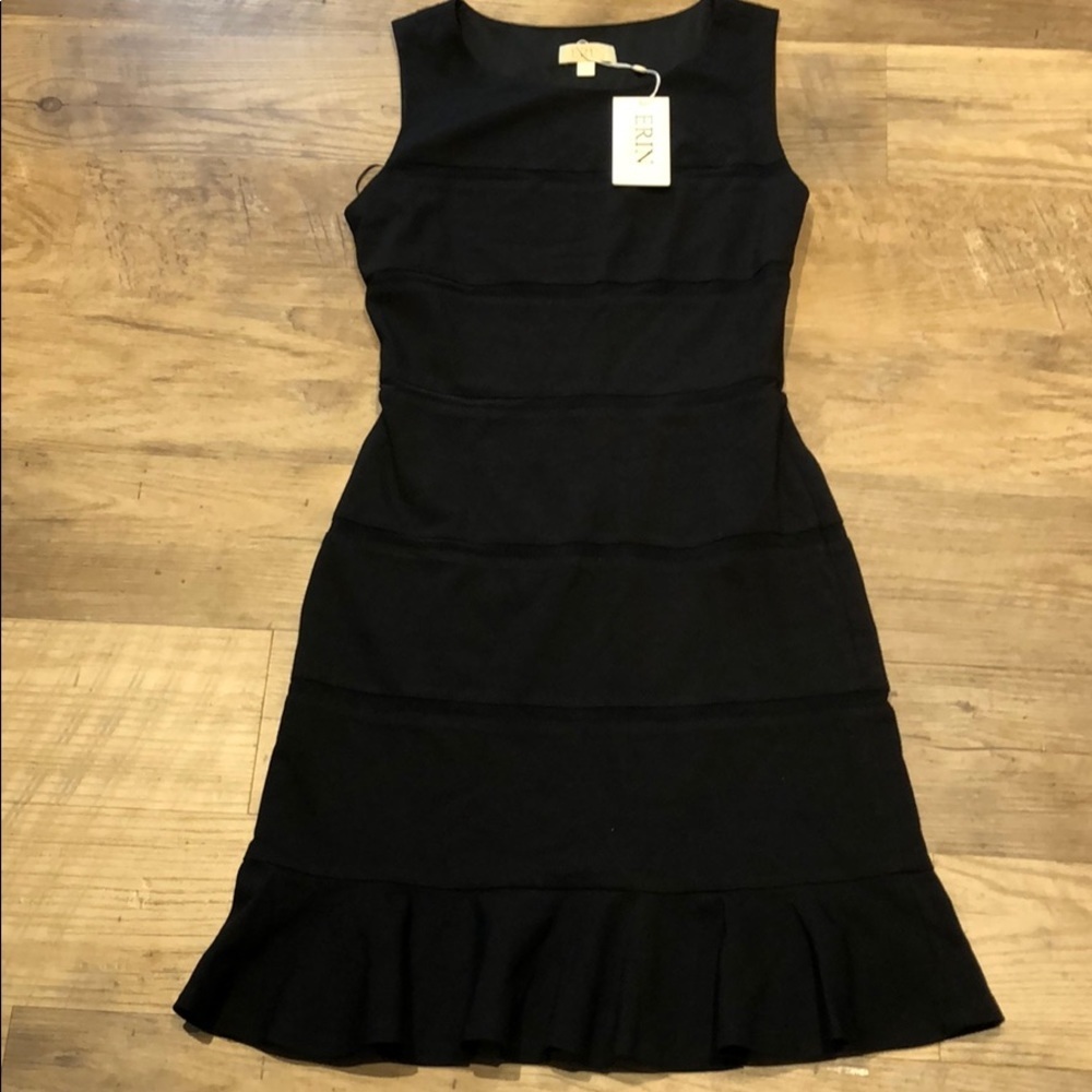 NWT Flattering Black ERIN Dress